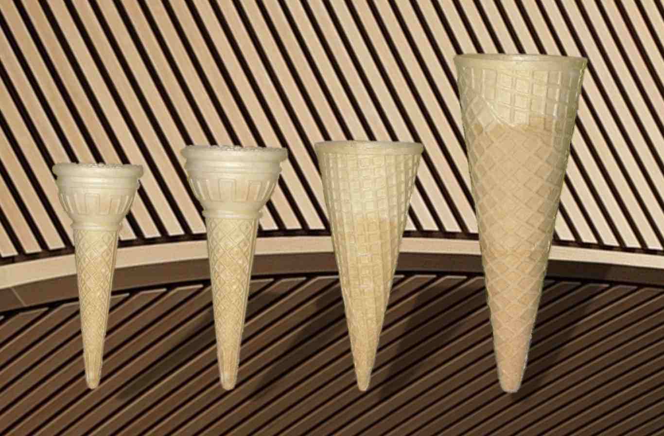 Molded cones